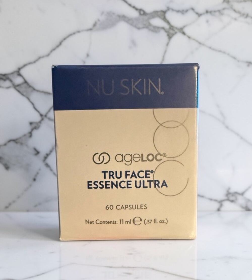 NU SKIN ageLOC Tru Face Essence Ultra Face Capsules 60 ct NIB/SEALED #RB12741